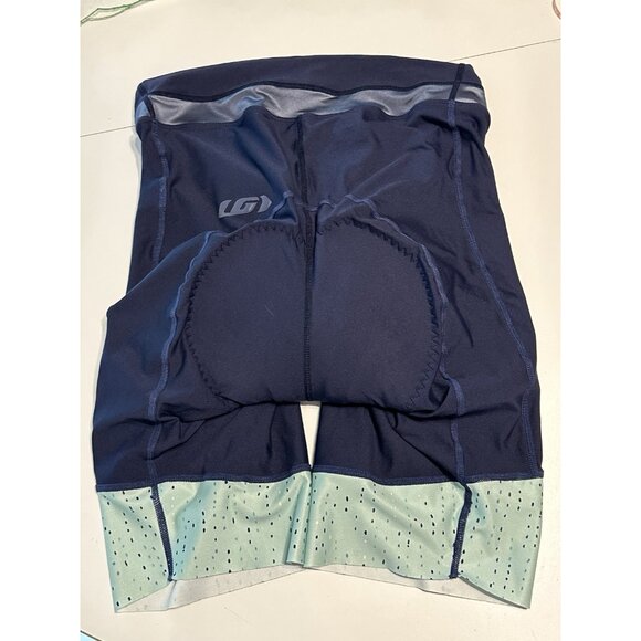 Louis Garneau Women Medium Padded Gel Shorts Cycling Bike Triathlon Pocket - Picture 2 of 8